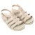 Papete lisa preto infantil sandália menino alta qualidade juju shoes - loja online
