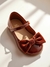 Sapatilha laço veludo inverno encantado juju shoes - comprar online
