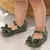 Sapatilha laço veludo inverno encantado juju shoes - Juju Shoes indústria comércio de calçados infantil alta qualidade 