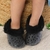 Pantufa pelinho inverno unissex infantil antiderrapante juju shoes - loja online