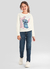 Blusa de Manga Longa Infantil Stitch Brandili - comprar online