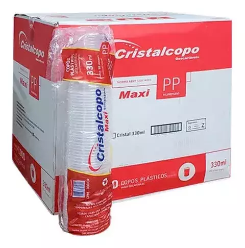 COPO 330 ML CRISTAL COPO 20X50