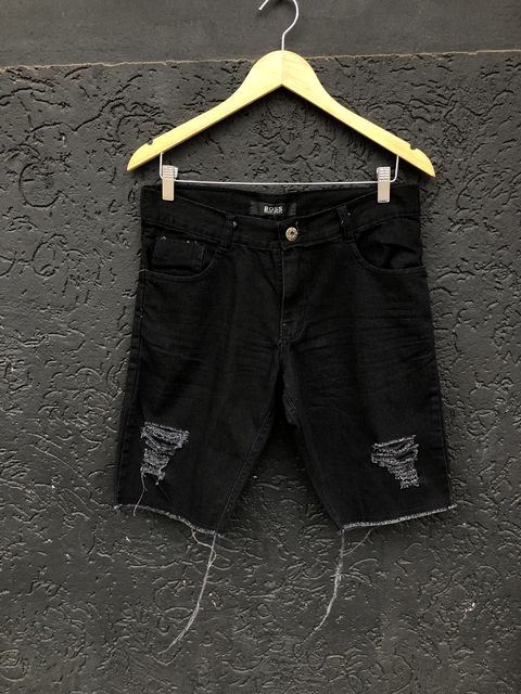 Shorts Jeans Preto