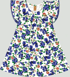 Vestido Manga Curta em Cotton Up Baby - comprar online