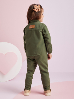 Calça Infantil De Sarja com Bolsos Momi na internet