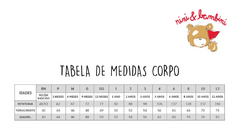 Conjunto Infantil De Moletom e Calça Nini&Bambini - comprar online