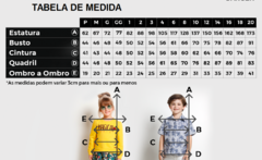 Camisa Teen Tricoline Cropped Poah Noah na internet