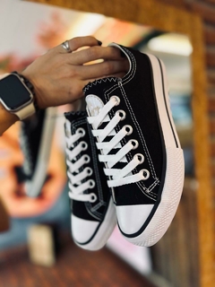 ZAPATILLAS LONA NEGRO - comprar online