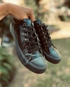 ZAPA DE ECOCUERO - TOTAL BLACK