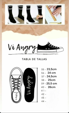 ZAPA BOTITA CON PLATAFORMA DE LONA NARNJA - VI ANGRY Calzado