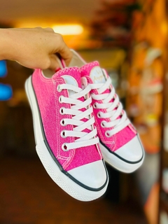 ZAPA DE LONA PANAMA FUCSIA en internet