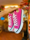 ZAPA DE LONA PANAMA FUCSIA