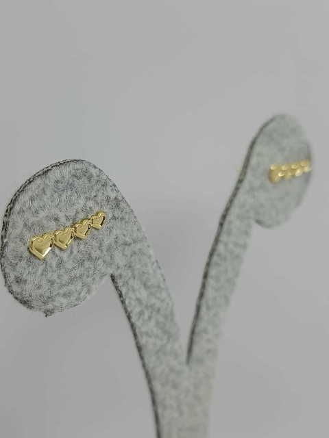 Brinco fileira de coração - RCBO8064