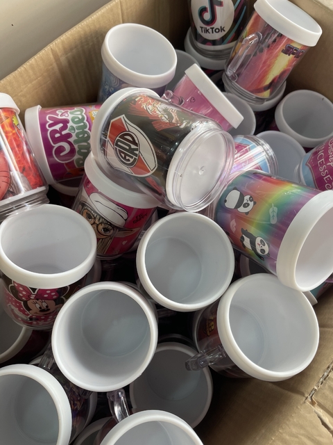 TAZAS DE PERSONAJES #GANGA *