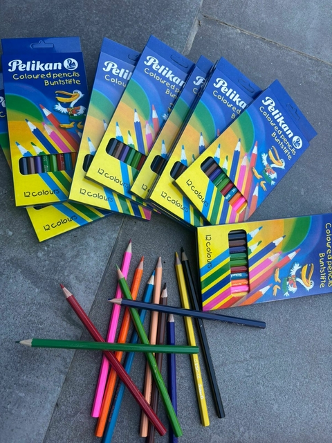 Lápices de colores PELIKAN clásicos x12
