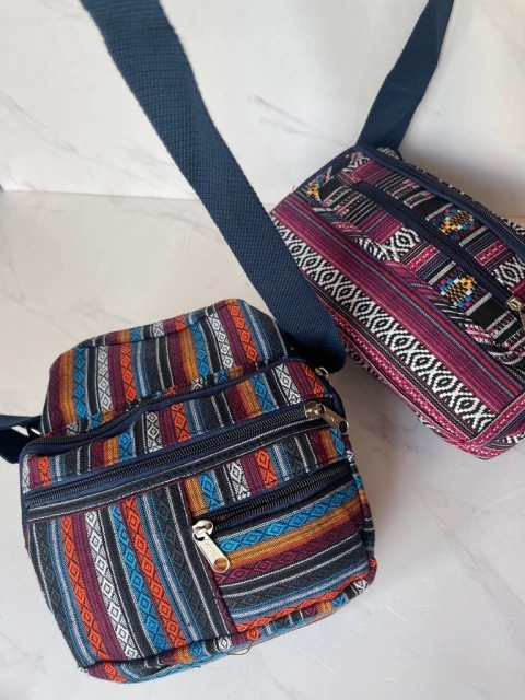 Bandolera BOHO % (CON DESCUENTO POR PEQUEÑAS FALLAS)