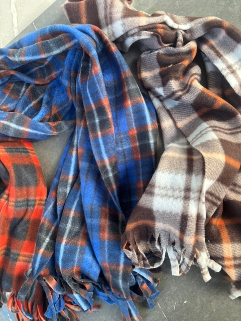 BUFANDA ESCOCESA (polar) UNISEX - comprar online