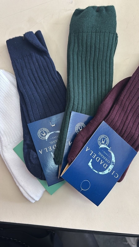 MEDIAS ESCOLARES CIUDADELA 3/4 #GANGA (6 PARES)