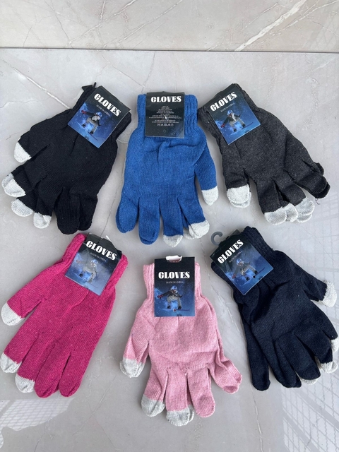 GUANTES TOUCH (PARA PANTALLA TÁCTIL) (x12 pares) - comprar online