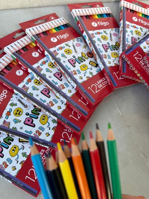 Lápices de colores FILGO x12