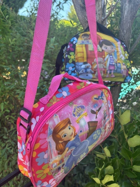 PROMO EDICIÓN LIMITADA!! MORRAL INFANTIL PRINCESA SOFIA - comprar online