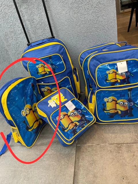 Mochila de un cierre Minion
