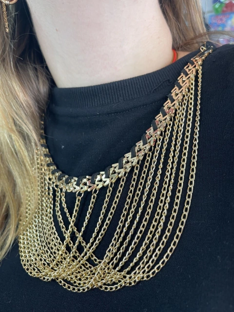 Aplique para ropa MULTI CADENA