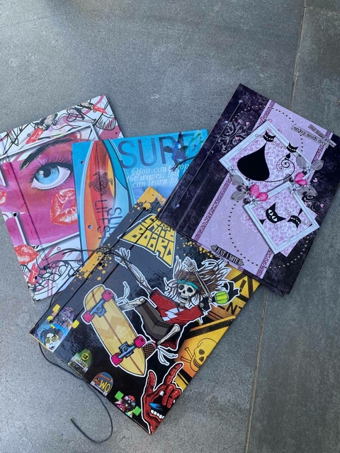 Carpetas solapas de personajes (Número 3)