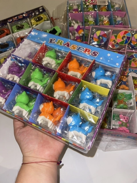 Gomas de borrar (CAJA X36 UNIDADES)