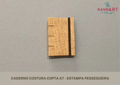 Imagem do CADERNO COSTURA COPTA A7 - PRONTA ENTREGA