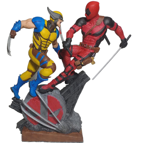 Action Figure Deadpool & Wolverine - Sanix (Pronta Entrega Pintado) - comprar online