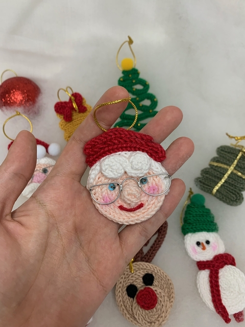 Enfeite para Árvore de Natal - Mamãe Noel