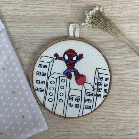 Bordado Homem Aranha