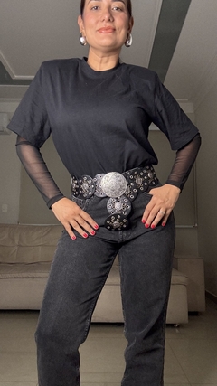 Blusa segunda pele tule