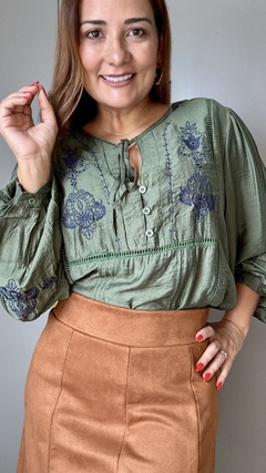 Bata boho verde