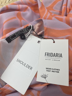 Camisa Estampada Shoulder NOVA - Fridaria Second Hand Store
