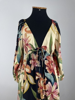 VESTIDO LONGO FLORAL NOVO - FARM - comprar online