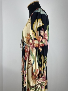 VESTIDO LONGO FLORAL NOVO - FARM - loja online