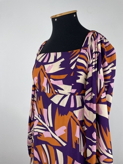 VESTIDO MIDI ESTAMPADO NOVO - LEZ A LEZ - loja online