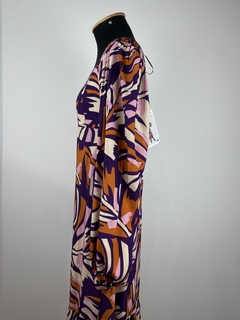 VESTIDO MIDI ESTAMPADO NOVO - LEZ A LEZ - comprar online