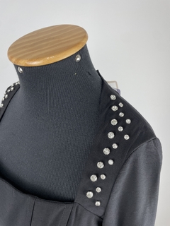 VESTIDO PRETO BRILHOS NOVO - LEZ A LEZ - loja online