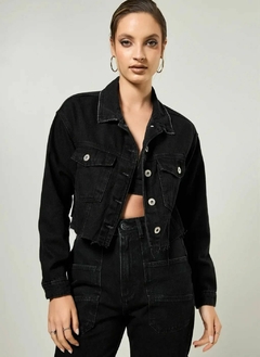 JAQUETA CROPPED JEANS P - YOUCOM na internet