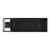 Pen Drive KINGSTON DataTraveler 70 64GB USB 3.2 Gen 1 Tipo C Negro