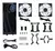 Water Cooler MASTERLIQUID 240L Core ARGB - netcell