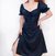 Imagem do Vestido Camponesa Midi - Preto