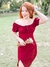 Vestido Aurora - Cor lisa