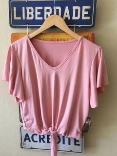 Blusa hiponga manga flare