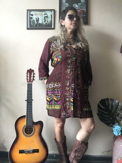Chemise bordada
