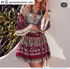 Vestido boho