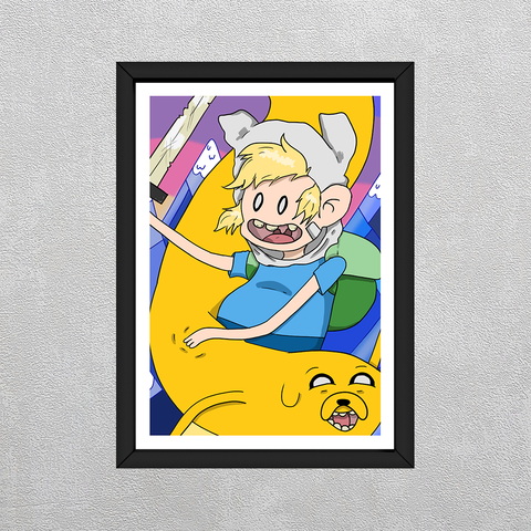 Geek to Geek - Quadro - Finn e Jake
